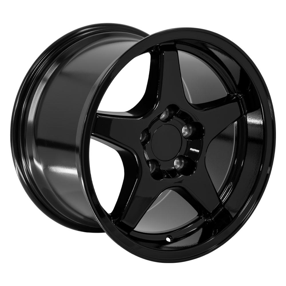 C4 Corvette ZR1 Replica Deep Dish Wheel - Gloss Black