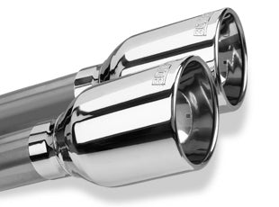 Borla 4.0" Polished Angle Cut Tips - pn 140038