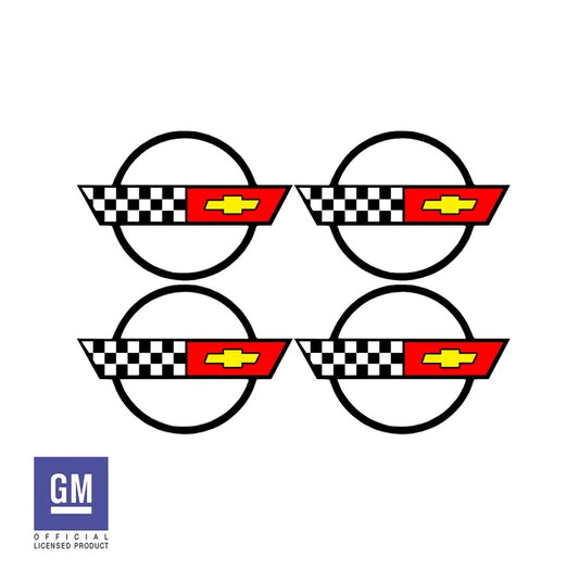1984-1996 Corvette Wheel Center Cap Decals