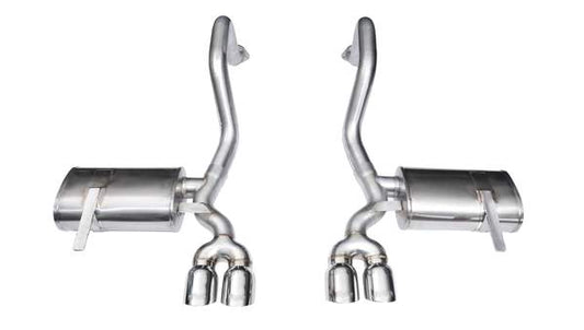 C5 Corvette 2.5 in. Axle-Back Exhaust w/ Twin 3.5 in. Polished Tips, Xtreme Sound | 1997-2004 - Corsa Performance