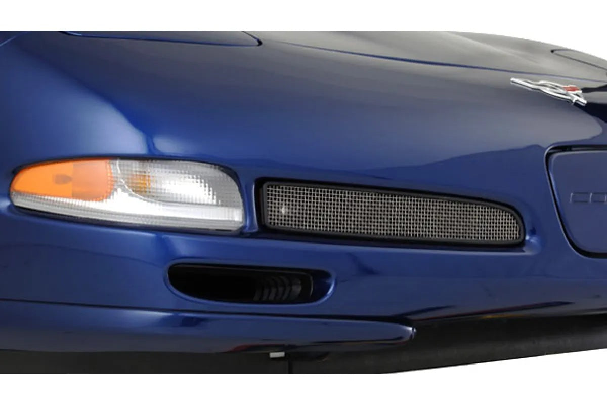 C5 Corvette Stainless Steel Fog Light & Brake Duct Screen Kit - 1997-2004