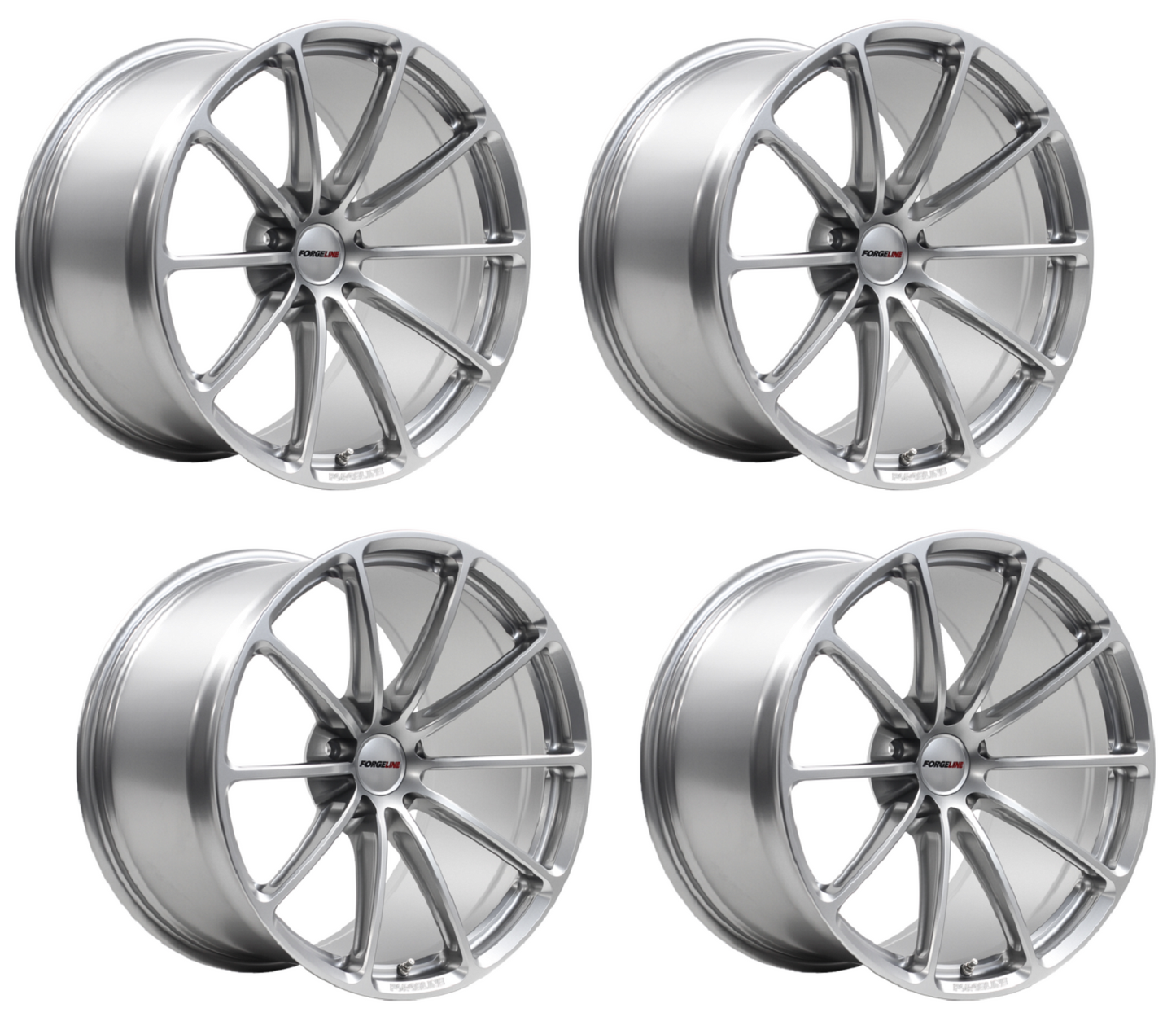 C5 Corvette Forgeline GT1 Wheels - Satin (Set)