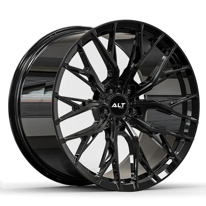 C6-C7 Corvette ALT10 FORGED Wheel - Gloss Black