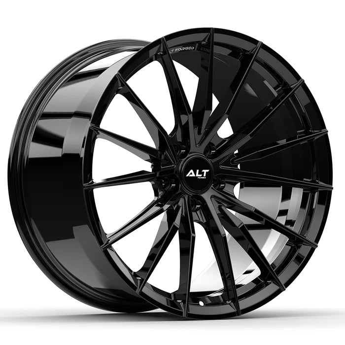 C6-C7 Corvette Wheels: ALT8 FORGED - Gloss Black