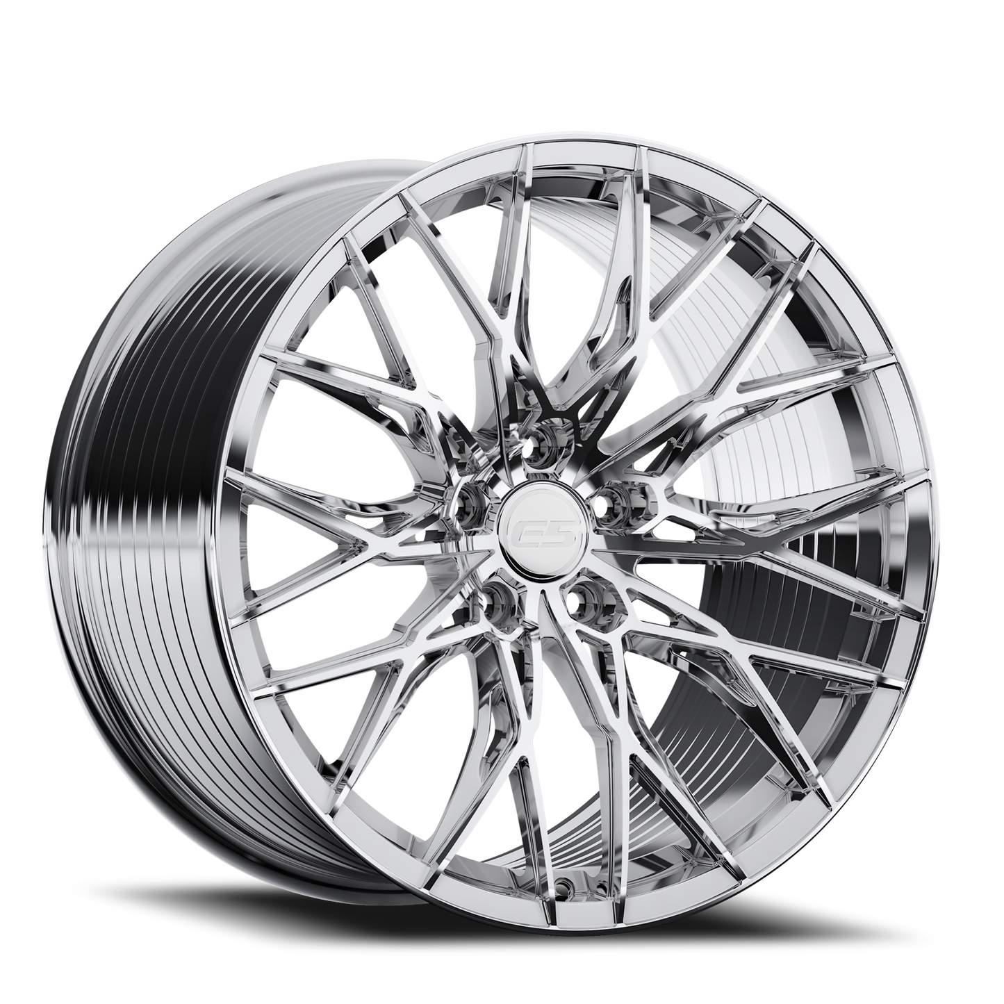 Corvette Wheels: E5 Sebring - Chrome