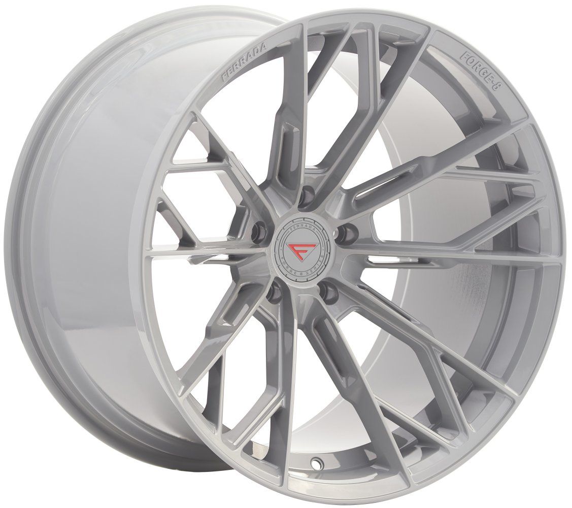 C6-C7 Corvette Wheels: Ferrada Rotary Forged FR11 - Smoke Gray