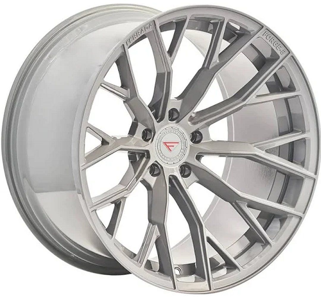 C6-C7 Corvette Wheels: Ferrada Forge-8 FR9 - Storm Gray