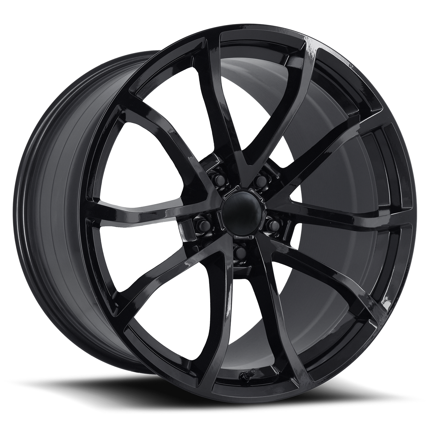 C6 Corvette Centennial Cup Reproduction Wheel - Gloss Black