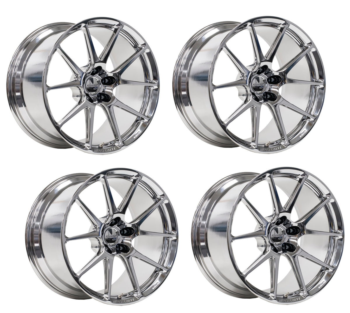 C6 Corvette Forged Wheels - Forgeline GS1 Chrome | Set of 4