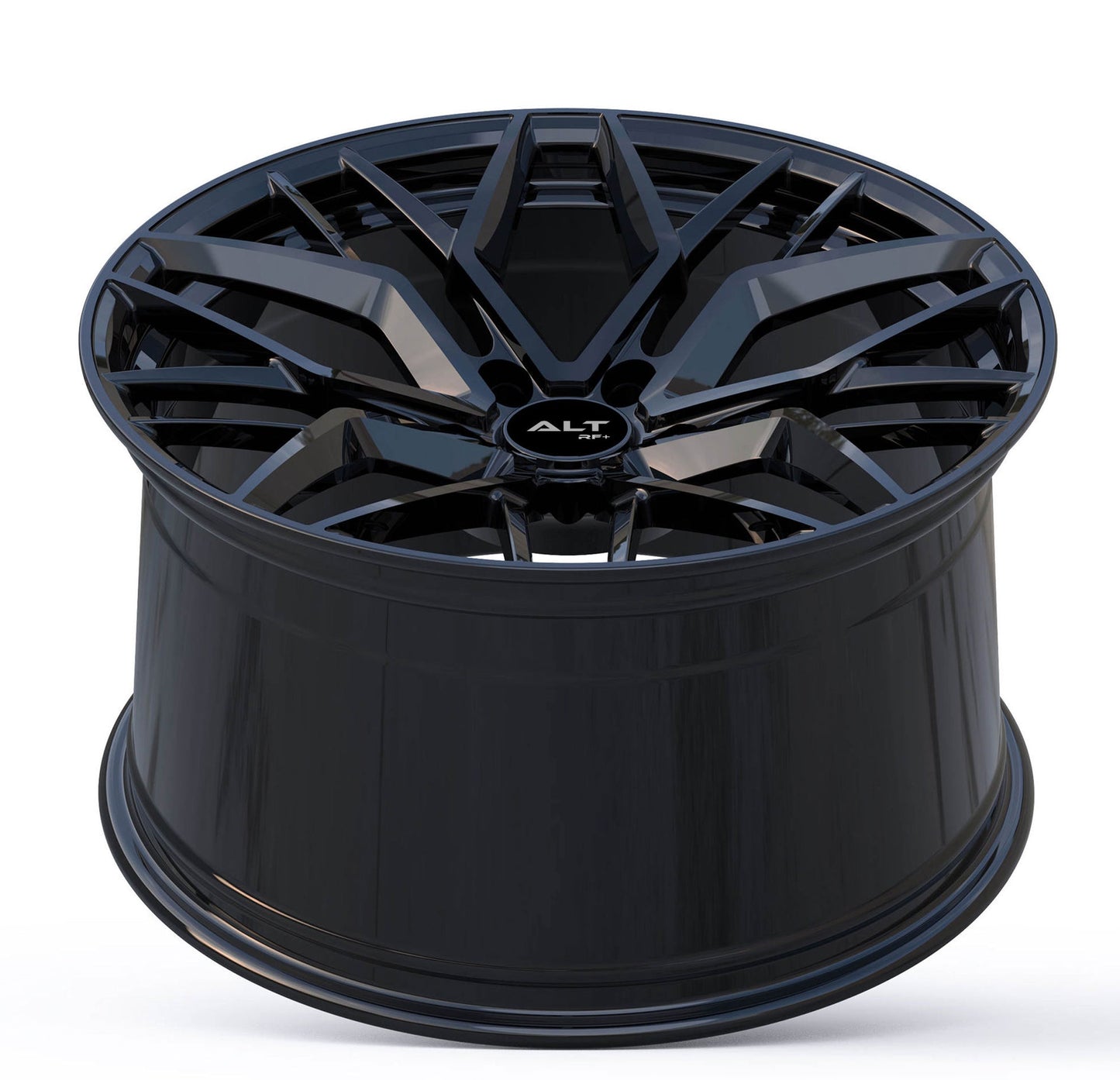 C8 Corvette ALT FORGED Velocity Wheel - Gloss Black (concave)