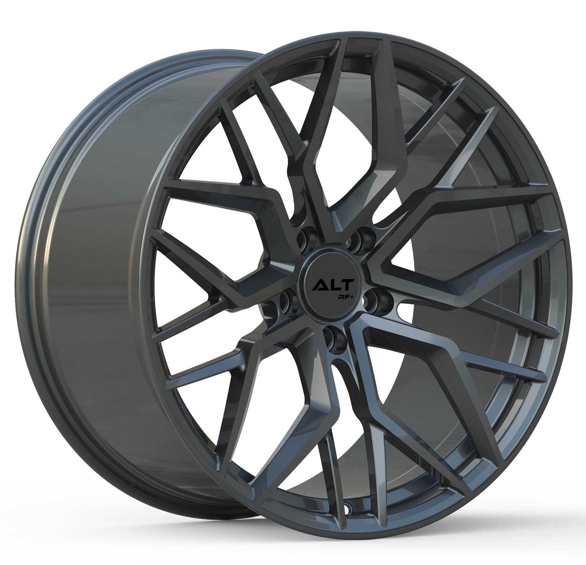 C8 Corvette ALT FORGED Velocity Wheel - Gloss Gunmetal