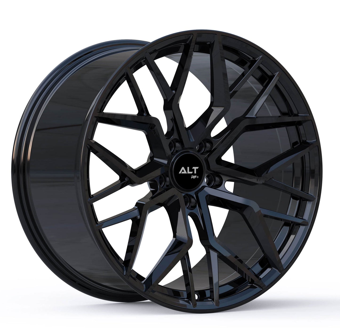 C8 Corvette ALT FORGED Velocity Wheel - Gloss Black