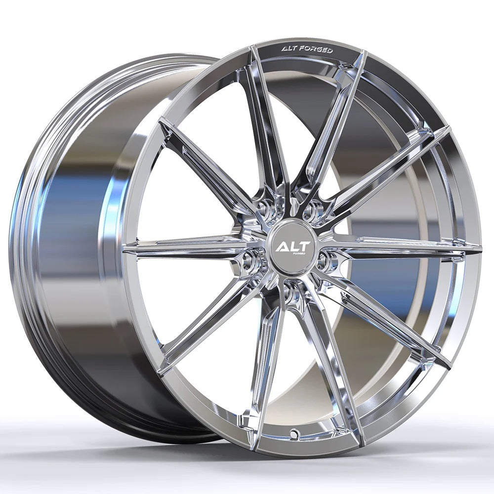 C8 Corvette Wheels: ALT6 FORGED - Chrome