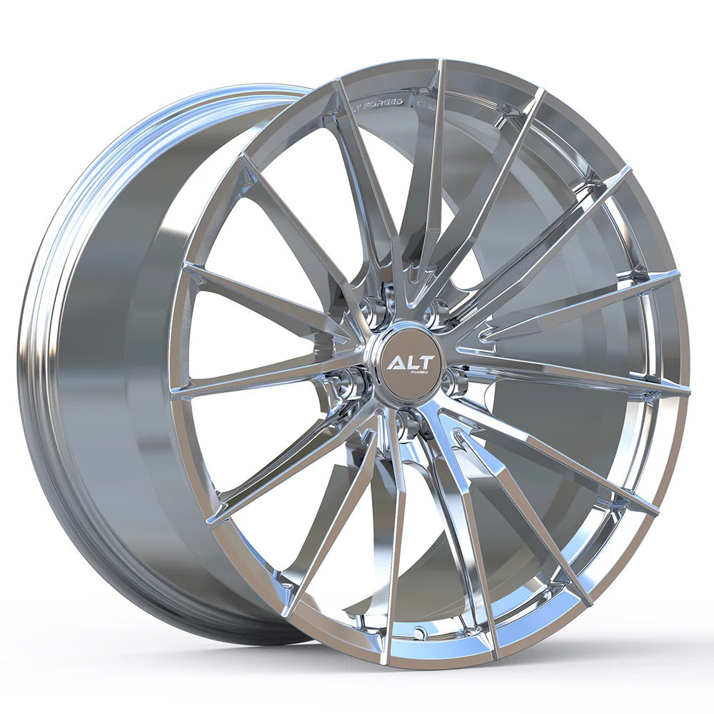 C8 Corvette Wheels: ALT8 FORGED - Chrome