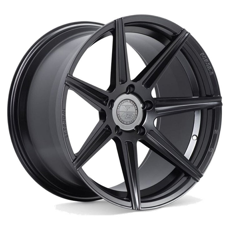 C8 Corvette Wheels: Ferrada FR7 - Matte Black