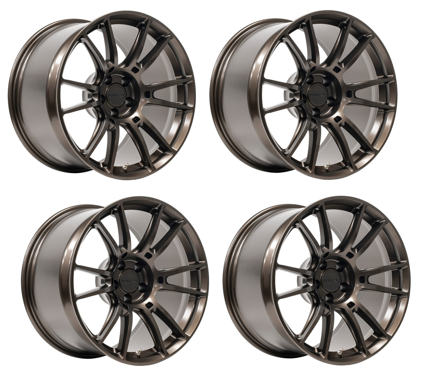 C8 Corvette Forgeline SS1R Wheels - Satin Bronze (Set)