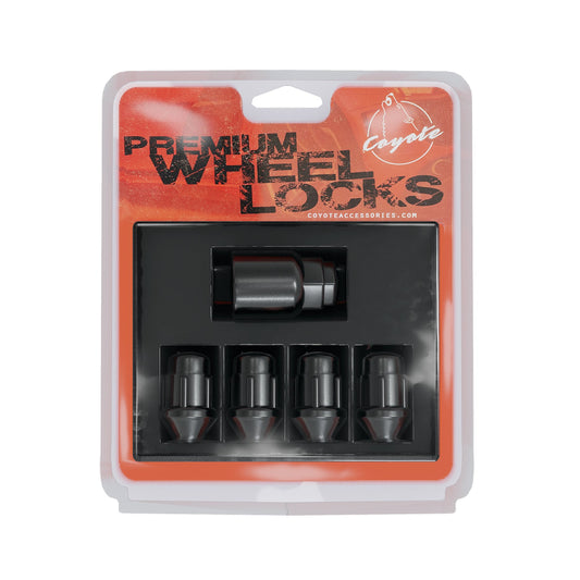 C8 Corvette Locking Lug Nuts - Black