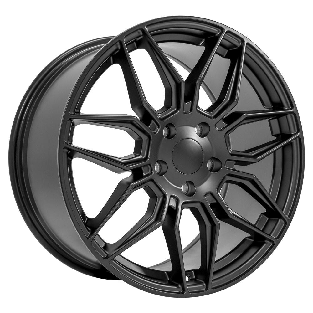 C8 Corvette Spider Replica Wheel - Satin Black