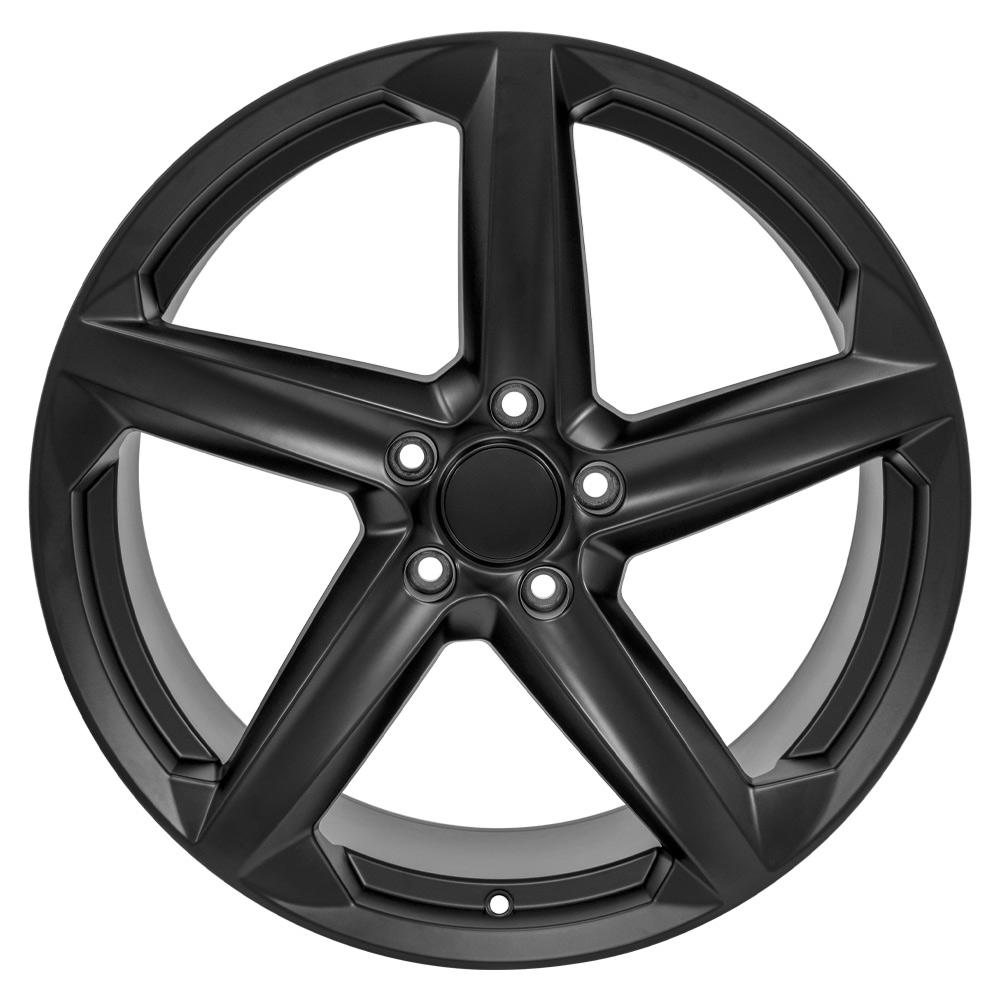 C8 Corvette Z06 Replica Wheel - Satin Black (face)