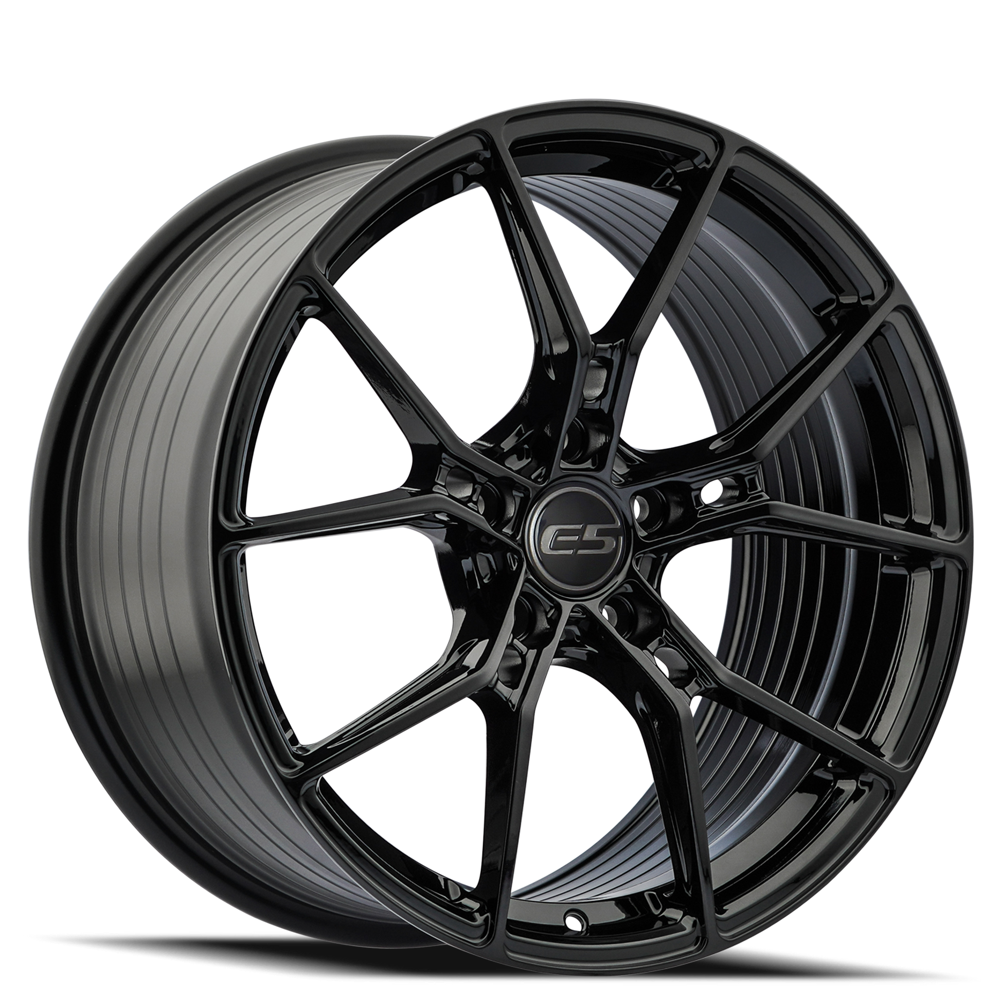 Corvette E5 Daytona Wheel - Gloss Black
