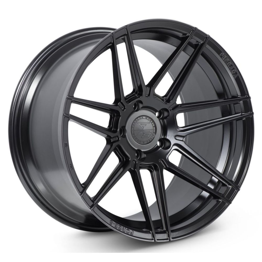 Corvette Wheels: Ferrada Forge-8 FR6 - Matte Black