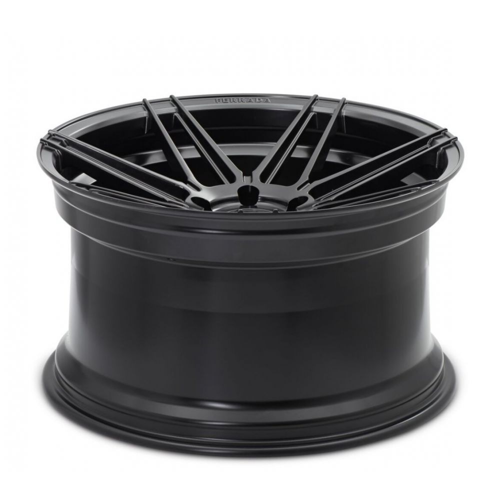 Corvette Wheels: Ferrada Forge-8 FR6 - Matte Black