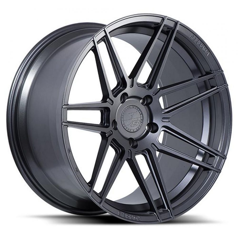 Corvette Wheels: Ferrada Forge-8 FR6 - Matte Graphite