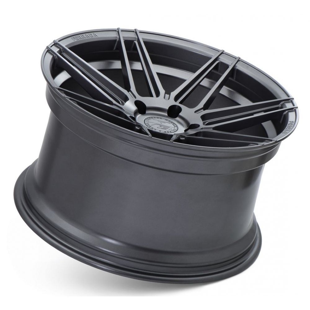 Corvette Wheels: Ferrada Forge-8 FR6 - Matte Graphite
