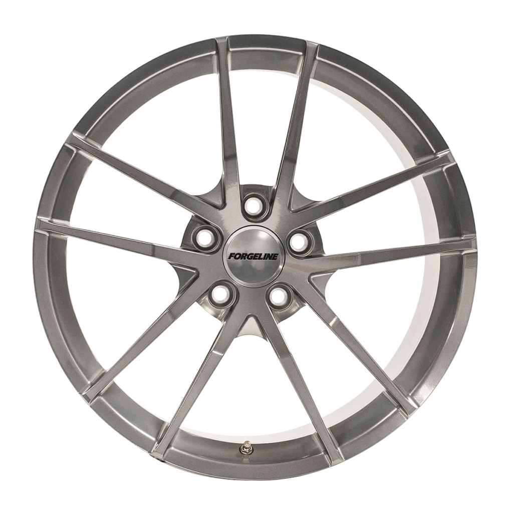 Corvette Forgeline AR1 Wheel - Brushed Aluminum (face)