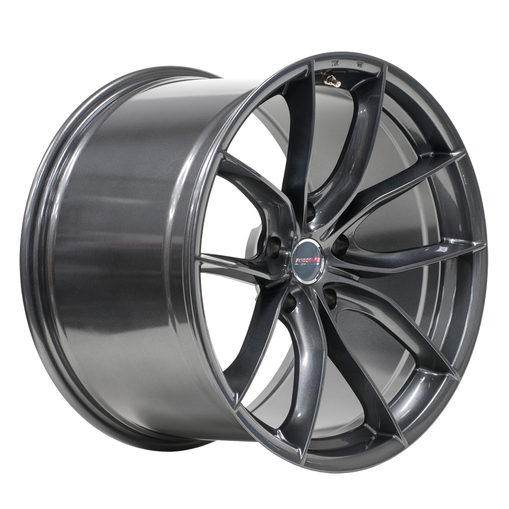 C8 Corvette Wheels: Forgeline F01 - Anthracite Gray