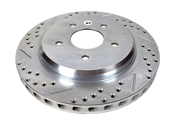 C5 Corvette Drilled/Slotted Rear Brake Rotor: 1997-2004 - Baer Sport Brakes