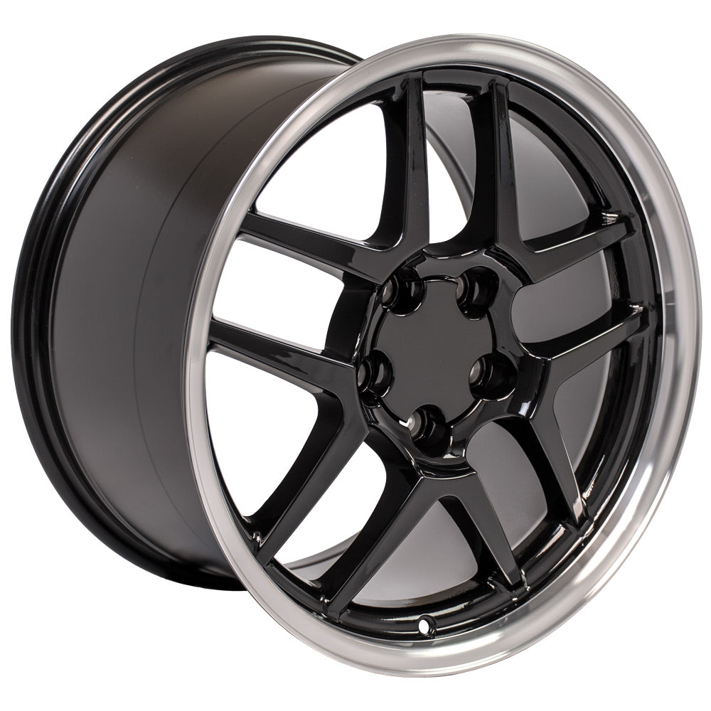 C5 Corvette Z06 Replica Wheel - Black