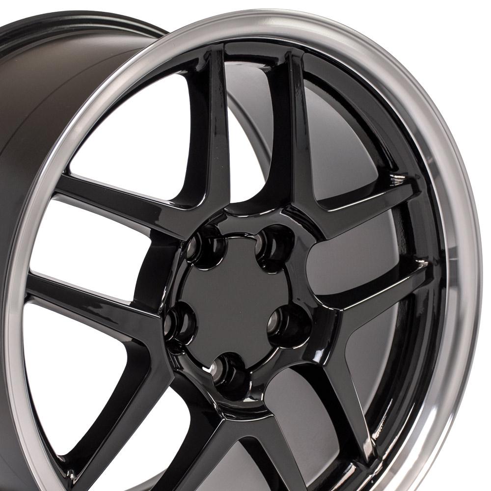 C5 Corvette Z06 Replica Wheel - Black