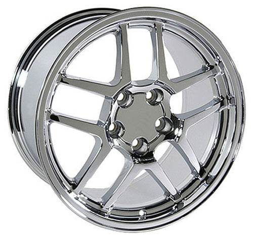 C5 Corvette Z06 Replica Wheel - Chrome