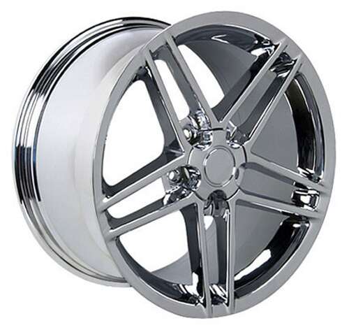 C6 Corvette Z06 Replica Wheel - Chrome