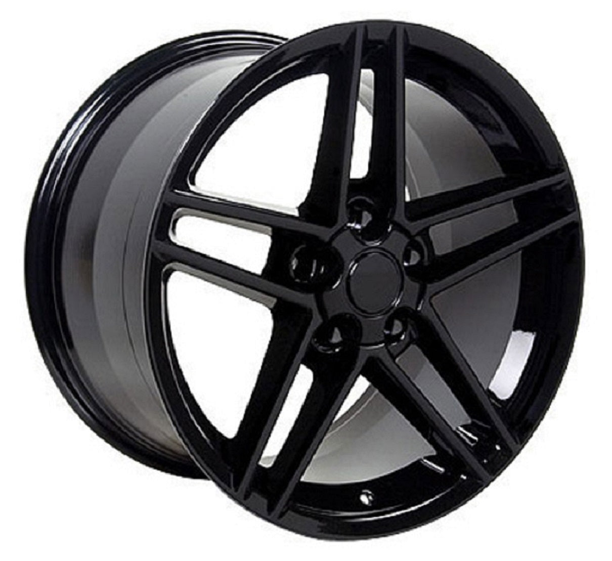 C6 Corvette Z06 Replica Wheel - Gloss Black