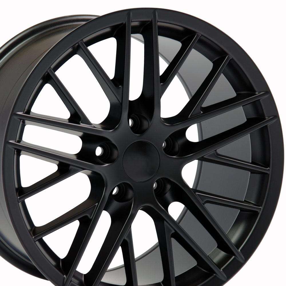 C6 Corvette ZR1 Replica Wheel - Satin Black