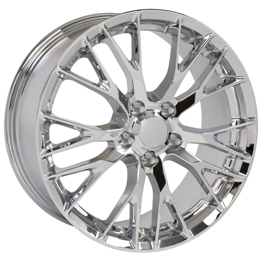 C7 Corvette Z06 Replica Wheel - Chrome