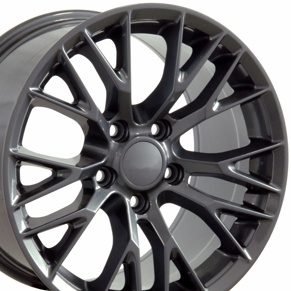 C7 Corvette Z06 Replica Wheel - Satin Gunmetal