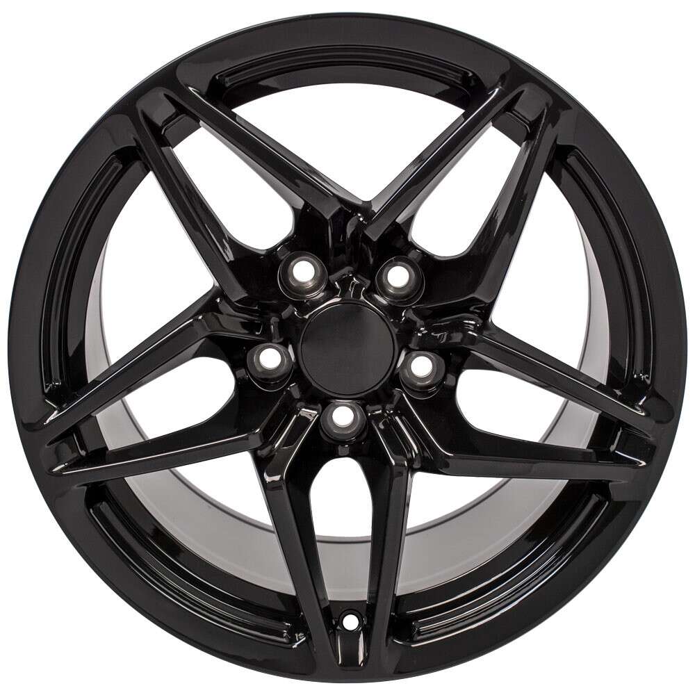 C7 Corvette ZR1 Replica Wheel - Gloss Black