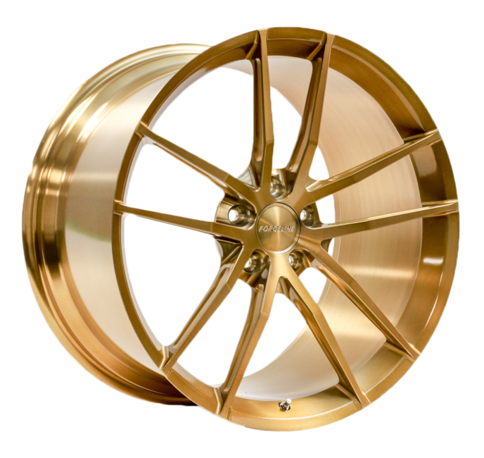 C8 Corvette Wheels: Forgeline AR1 - Gold