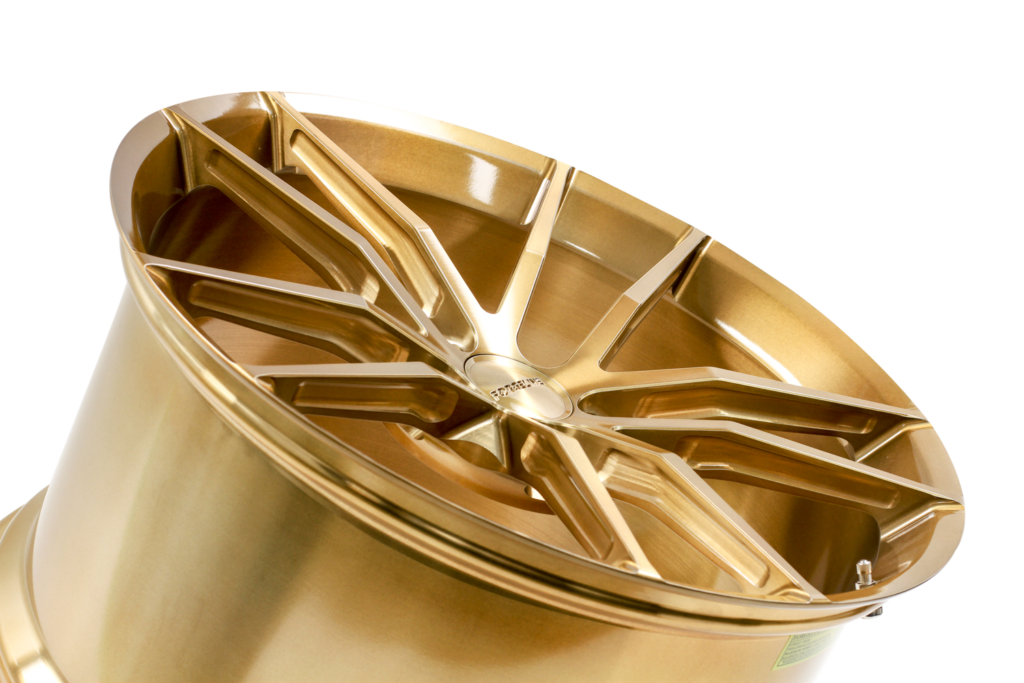 C8 Corvette Wheels: Forgeline AR1 - Gold (concave)