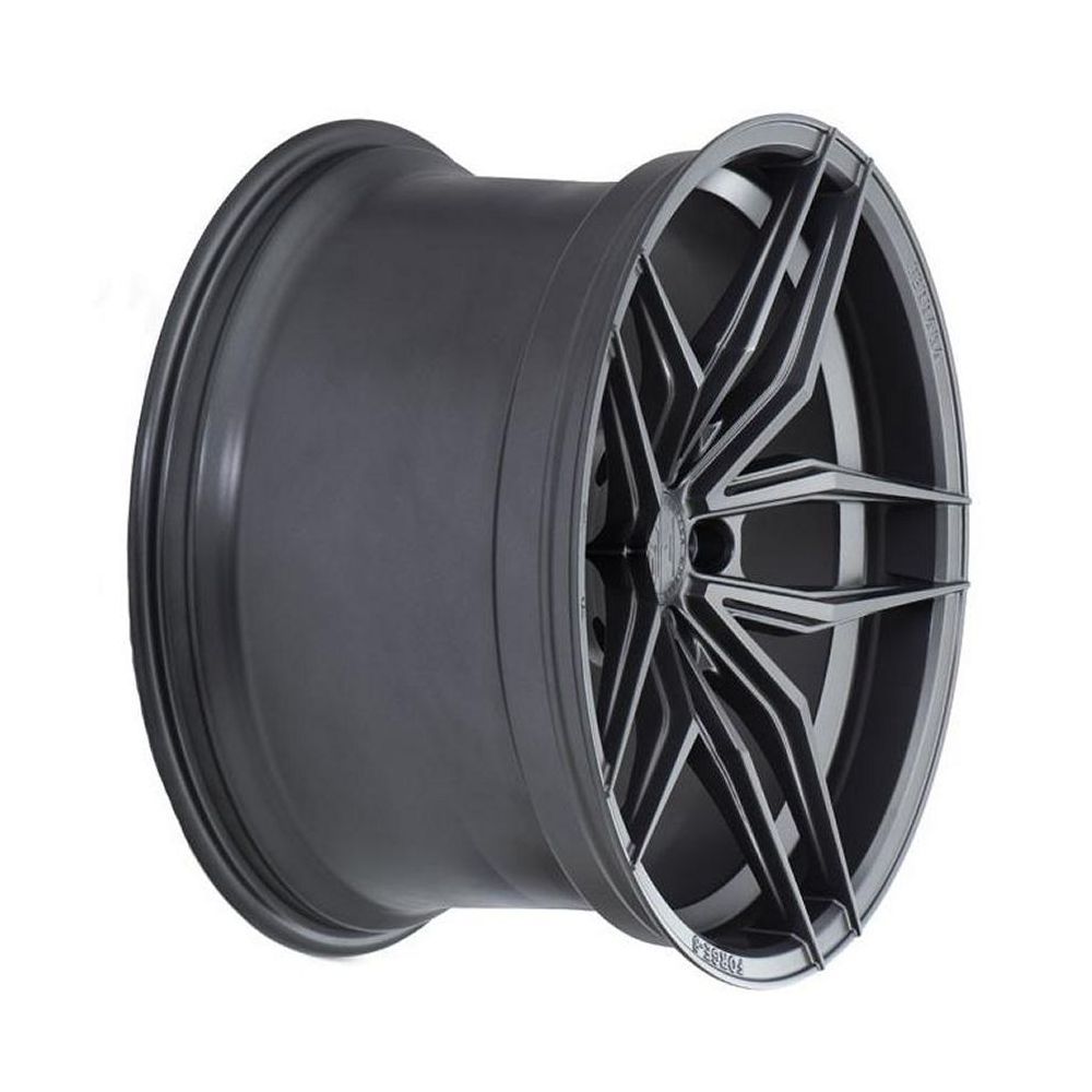 C8 Corvette Wheels: Ferrada Forge-8 FR5 - Matte Graphite