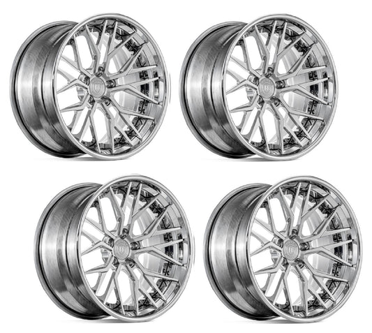Corvette Wheels: Rohana RFG3 - Polished (Set)