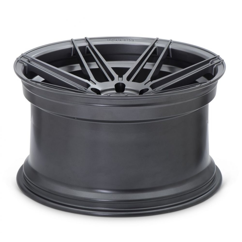 C8 Corvette Wheels: Ferrada Forge-8 FR6 - Matte Graphite