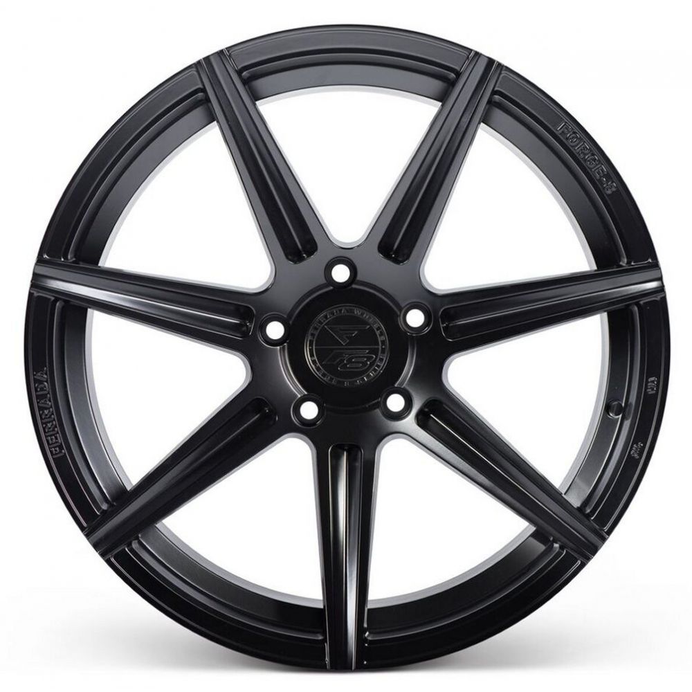 C8 Corvette Wheels: Ferrada Forge-8 FR7 - Matte Black
