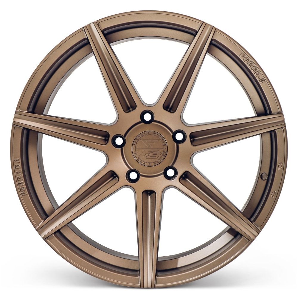 C8 Corvette Wheels: Ferrada Forge-8 FR7 - Matte Bronze