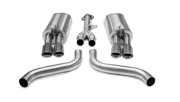 C4 Corvette Cat-back Exhaust System 1986-1991 L98 - Corsa – Surf City 