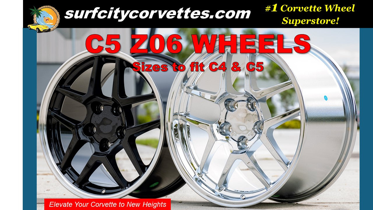 C5 Corvette Z06 Replica Wheels (Set)