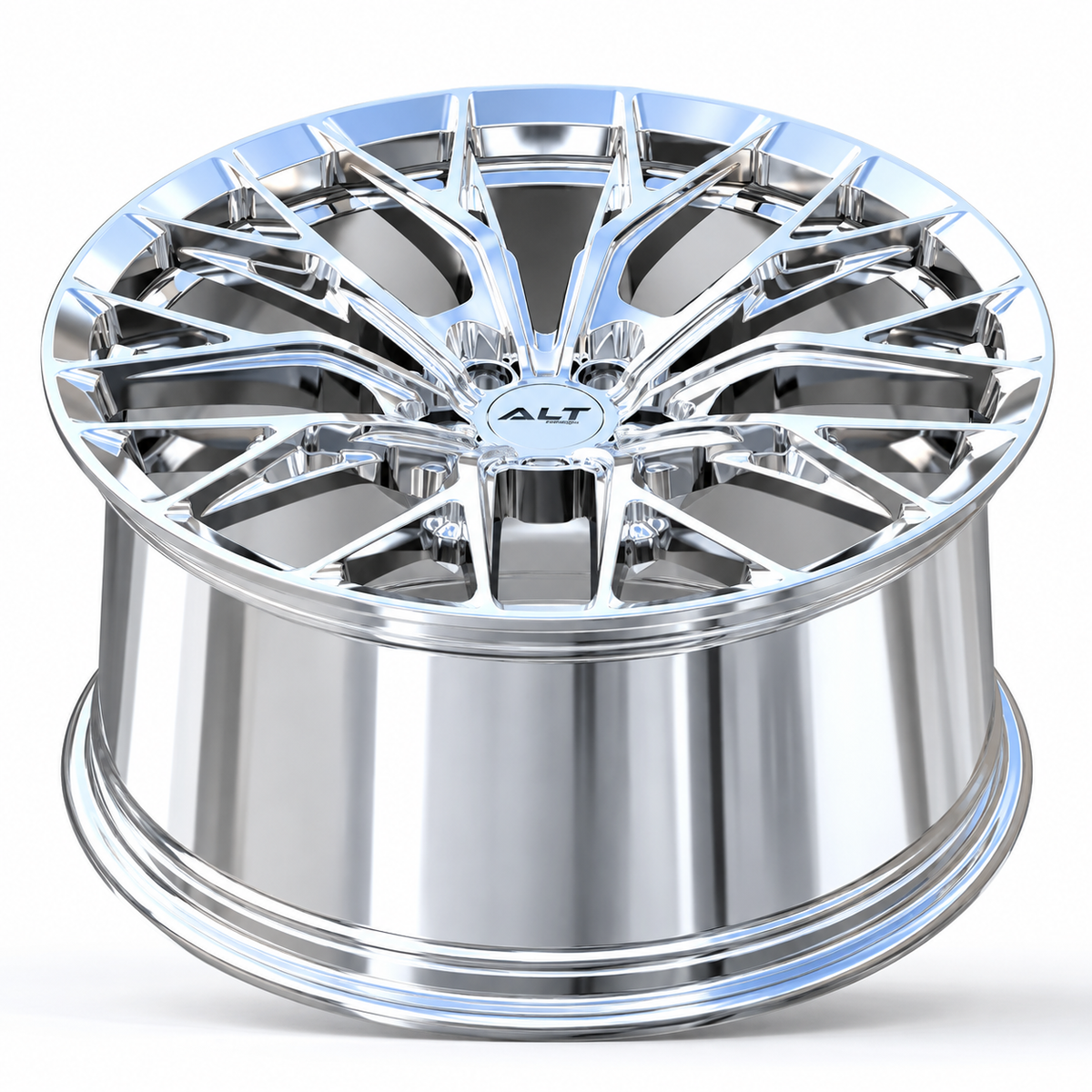 ALT10 Forged Wheel for C6 Corvette - Chrome
